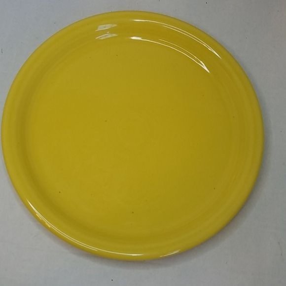 Fiestaware Plate Fiesta Dinner Dish Daffodil Yellow CERAMIC - Picture 6 of 6